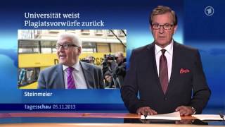 tagesschau 2000 Uhr 05112013 [upl. by Jenne]