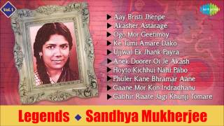 Best of Sandhya Mukherjee  Bengali Songs Audio Jukebox  Vol1  Sandhya Mukherjee Songs [upl. by Jeanna88]