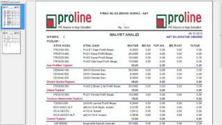 PenCAD v22 01 Pencere Üretim Programı [upl. by Leinad]