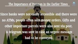 ESSAY ON POSTMAN 300 WORDS  POSTMAN ESSAY IN ENGLISH  POSTMAN ESSAY IN 300 WORDS [upl. by Uttasta]