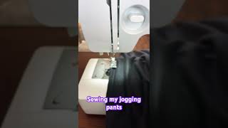 Sewing my jogging pants [upl. by Eltsyek]