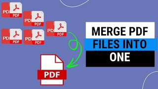 How to Merge PDF Files Into one Combine PDF page [upl. by Asenab434]