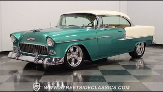 1955 Chevrolet Bel Air Restomod for sale  6210DFW [upl. by Vudimir880]