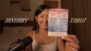 asmr tarot 🔮 pick a card for january amp capricorn season TIMELESS energy predictions [upl. by Karilynn522]