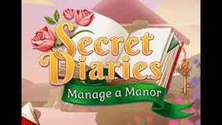 Secret Diaries  Manage a Manor Cutscenes Subtitles [upl. by Francene]