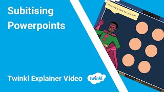 Subitising PowerPoint Explainer Video  Early Years Maths Activities [upl. by Eiruam]