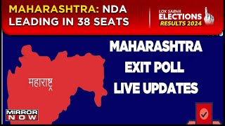 Maharashtra Election Result NDA Leads Maharashtra Lok Sabha Election With 38 Seats Oppn Trails [upl. by Euqinobe]