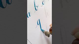 Easy Hand Lettering Tutorial ✍️ shorts lettering nhuandaocalligraphy [upl. by Plusch]