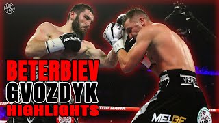 ARTUR BETERBIEV UNIFIES MAKES HISTORY vs Oleksandr Gvozdyk  FULL HIGHLIGHTS [upl. by Biddick]