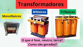 Transformador Monofásico bifásico e trifásico como funcionam  EP259 [upl. by Reace527]