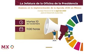 Avances en la implementación de la Agenda 2030 en México 2020 [upl. by Yanttirb]