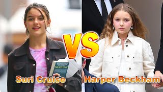 Suri Cruise Vs Harper Beckham Transformation 2024 😍 From Baby To Now [upl. by Asnarepse]