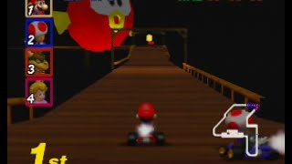 Mario Kart 64  Banshee Boardwalk N64 [upl. by Slade428]