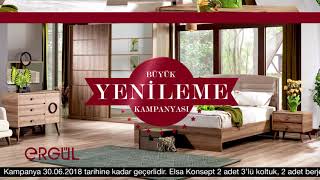 Ergül Mobilya  Büyük Yenileme Kampanyası [upl. by Atsahc]