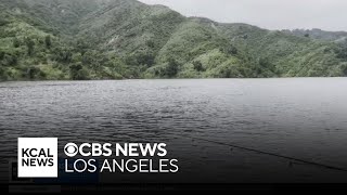 Lake Casitas reaches full capacity again for the first time in 25 years [upl. by Quigley]