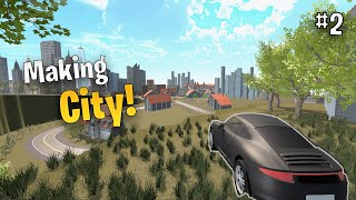 Making City For My Open World Car Game  Hindi Game DevlopmentDevlog 2 [upl. by Helsa226]