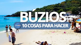 10 COSAS PARA HACER EN BÚZIOS🏄‍♂️ VACACIONES EN BÚZIOS RIO DE JANEIRO COMO ESTÁ BÚZIOS [upl. by Bonnee]