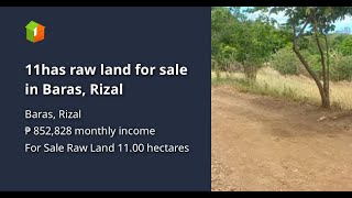 11has raw land for sale in Baras Rizal [upl. by Felise]