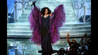 Diana Ross Receiving AMA Lifetime Achievement Award 2017 [upl. by Haelat]