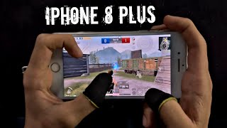 IPHONE 8 PLUS 2024  BEST 4FINGERS CLAW FULL GYRO PUBG HANDCAM [upl. by Atin156]