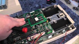 Alignment of the 1541 Disk Drive  Opening and adjusting [upl. by Weight156]