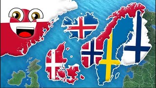 Scandinavia  Geography and Countries  Regions of Europe  Fan Song by SLP Not made for kids [upl. by Forward991]