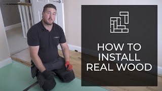 How to Lay Engineered Wood Flooring  Installation Guide StepbyStep [upl. by Anad]