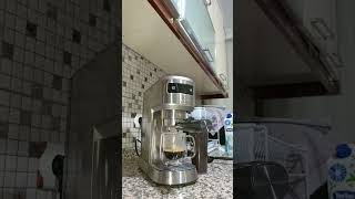 Electrolux Espresso makinesiE6EC16st kullanım  Latte yapımı [upl. by Hselin]