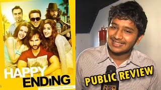 Happy Ending Public Review  Saif Ali Khan Ileana DCruz Govinda [upl. by Engenia828]