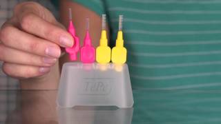 How to use a TePe Interdental Brush [upl. by Trinl189]