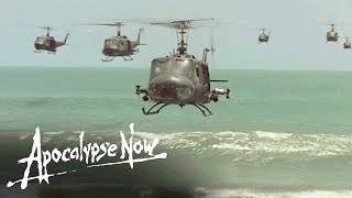 Helicopters Fly Over amp Destroy A Village  Apocalypse Now [upl. by Balcer]