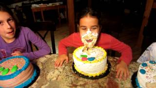 3 sisters face cake 1 [upl. by Nerad]