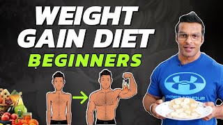 Weight Gain Diet For Beginners  Full Day Diet Plan  Yatinder Singh [upl. by Diamante95]