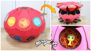 DIY my own MIRACULOUS LADYBUG BOX  Isas World [upl. by Naid221]