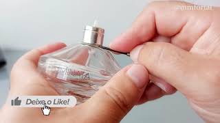 Como abrir frascos de perfumes I cómo abrir la botella de perfume [upl. by Yttak]