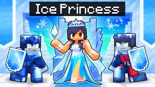 Playing as an ICE PRINCESS in Minecraft [upl. by Deering688]