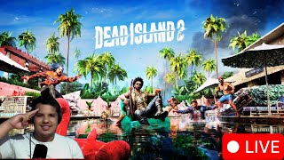 🔴LIVE ON DEAD ISLAND 2  Sobrevivendo ao apocalipse Parte 3 [upl. by Lessard]