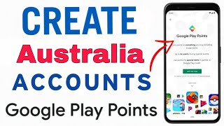 How To Create Australian Account To Earn Play Points  Google Play Points [upl. by Barram]