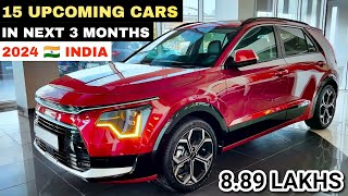 15 UPCOMING CARS IN NEXT 3 MONTHS 2024 INDIA  PRICE LAUNCH DATE REVIEW  UPCOMING CARS 2024 [upl. by Anaz218]