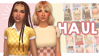 BEST CC FINDS  Sims 4 Custom Content Haul Maxis Match [upl. by Mindy118]