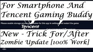 How To fix enable storage access permission problem in Tencent Gaming Buddy And Smartphones [upl. by Senzer]