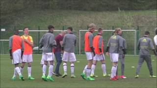 Andonline PO1 U19 Anderlecht  Zulte Waregem Warming up RSCA [upl. by Nole]