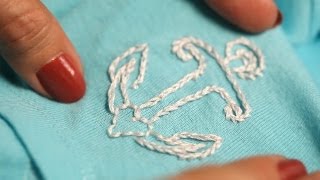 How to Embroider a TShirt [upl. by Fauver]