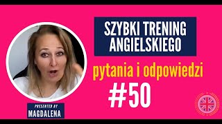 Szybki Trening Angielskiego  Pytania I Odpowiedzi  meeting 50 [upl. by Stranger]