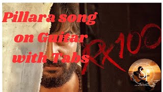 RX100 Pillara song on guitar with tabs [upl. by Obediah]