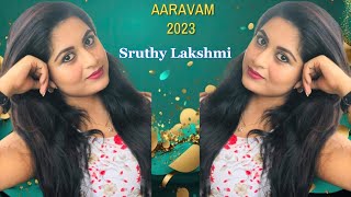 AARAVAM2023Performance By Sruthi LakshmiCine Artist ampTeam [upl. by Asalocin]