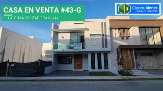 EN VENTA CASA 43 G LA CIMA ZAPOPAN JAL [upl. by Converse]