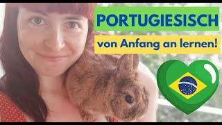 🌟Wie man brasilianisches Portugiesisch richtig ausspricht  Onlinekurs für deutschsprachige Anfänger [upl. by Astrid]