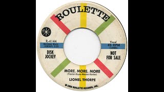 LIONEL THORPE amp GROUP MORE MORE MORE [upl. by Truman393]