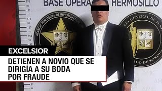 Novio no llega al festejo de su boda al ser detenido por fraude [upl. by Melania]